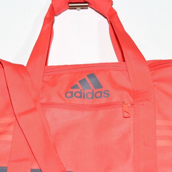 Adidas Gym Bag Orange/Pink and and Grey Large - Picture 2 of 3